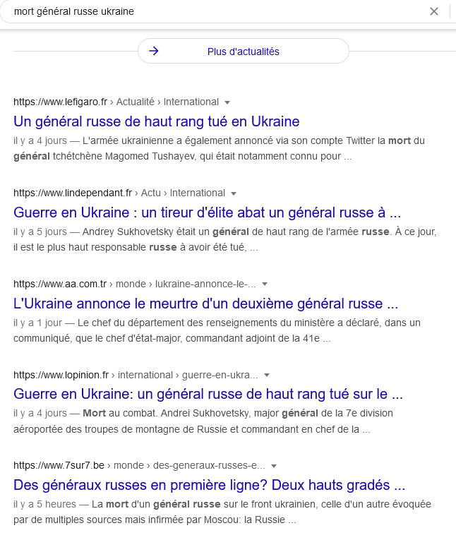 Screenshot 2022 03 09 at 12 39 14 mort général russe ukraine Recherche Google