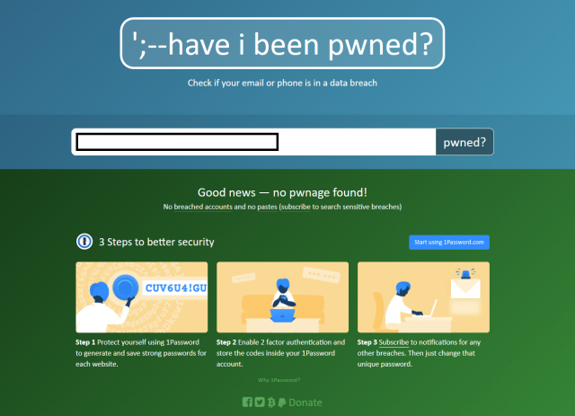 Screenshot 2021 04 09 Have I Been Pwned Check if your email has been compromised in a data breach