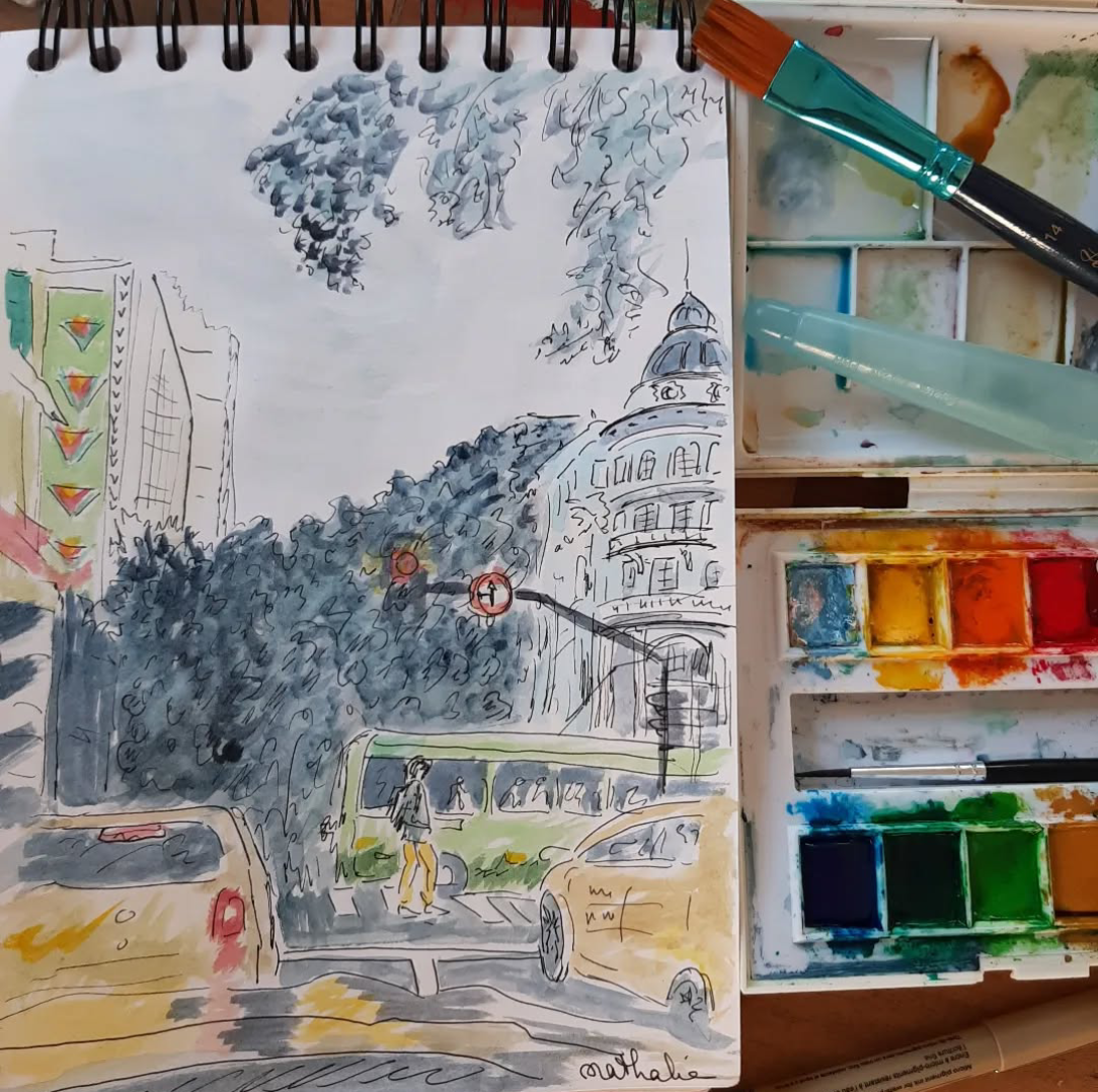 Visuel atelier aquarelle N. Mottier 18 octobre